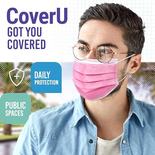 Medtecs Face Mask Disposable – Available in 50 & 2, 3-Ply Breathable, Soft Fit - Image 4