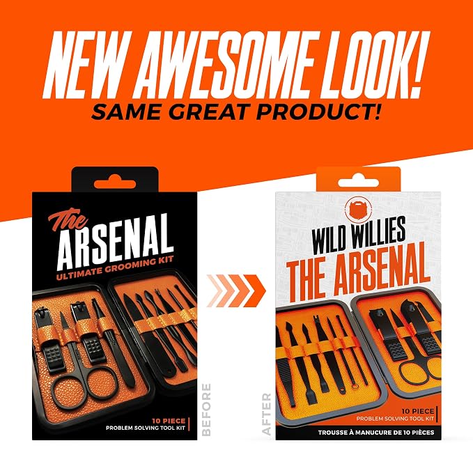 Wild Willies 10-Piece Pedicure & Manicure Kit - Image 7