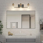 SOLFART Bathroom Light Fixtures 3-Light Vintage Bathroom Vanity Light Over - Image 8