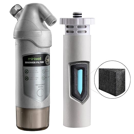 miniwell L720-Plus Shower Filter System-for Bathroom Hard Water and Well - Image 10