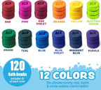 Tub Works® Bath Color Pops™ Moisturizing Kids Bath Bombs, Vibrant Water Color - Image 3