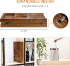Luxury Teak Bathtub Tray - Image 7