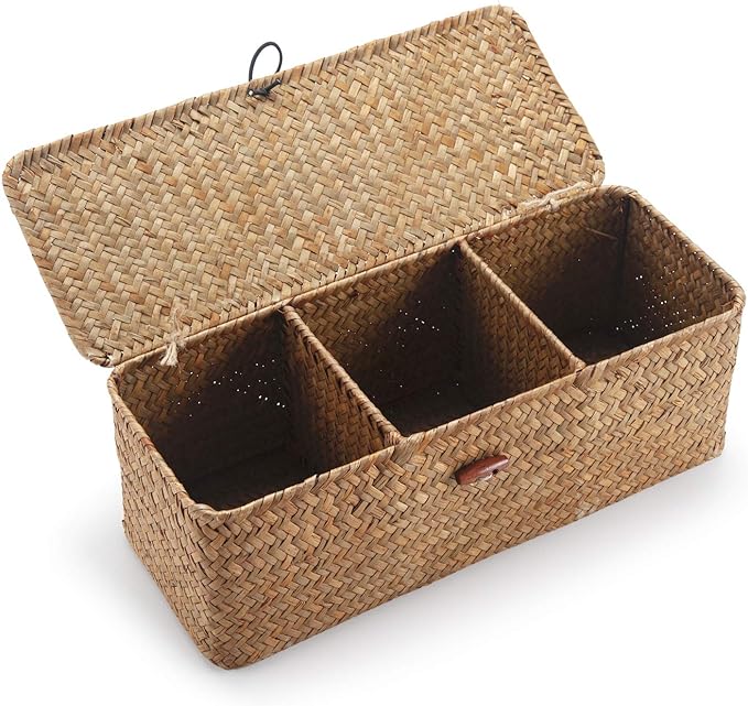 DECRAFTS Seagrass Storage Basket by DECRAFTS