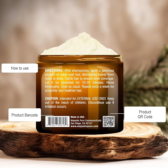 Majestic Pure Avocado and Coconut Hair Mask - Image 6