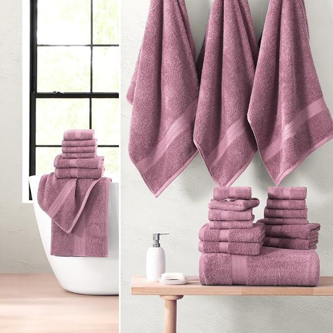 LANE LINEN Bathroom Towels Set - Image 3