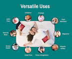 Microwavable Corn Filled Heating Pad and Cold Pack/Washable 100% Cotton Cover - Image 3