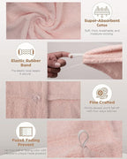 Textila 100% Cotton Hair Wrap Towels - Image 5