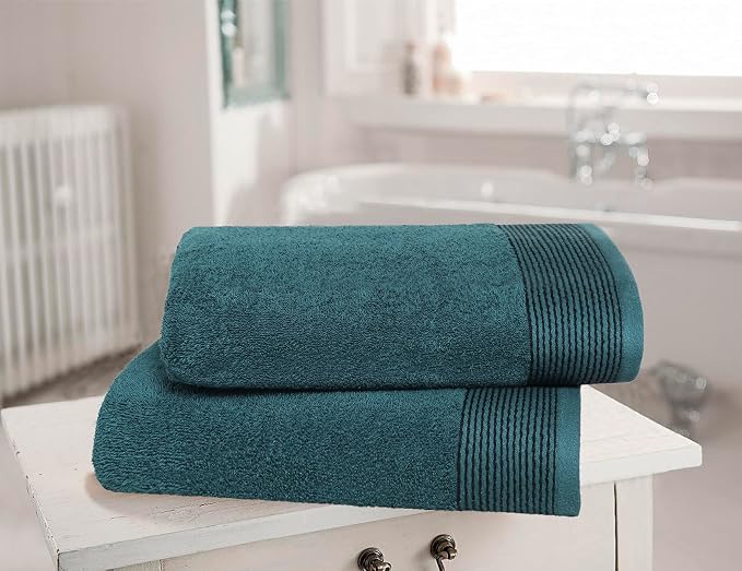 Belizzi Home Ultra Soft 2 Pack Oversized Bath Towel Set 28x55 inches, 100% - Image 2