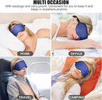 Cooling Sleep Mask w/Gel Eye Mask, Silk Eye Mask - Image 7