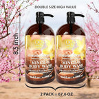Dead Sea Collection Almond Vanilla Body Wash - Image 2