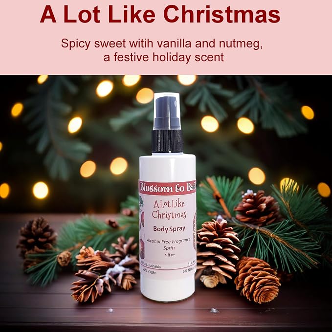 Blossom to Bath A Lot Like Christmas Body Spray - Image 2