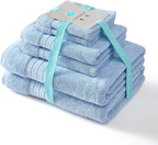 Martha Stewart - Bath Towels, Soft & Absorbent 100% Cotton Towels, Plush 700 GSM - Image 4