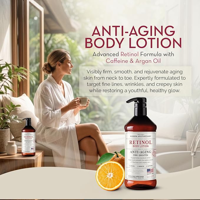 Rosen Apothecary Anti-Aging Retinol Body Lotion - Image 2
