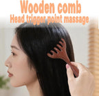 2 PCS Wood Scalp Massager Portable Head Scratcher Massage Comb Head Massage - Image 4