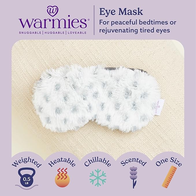 warmies Microwavable Eye Mask for Warmth & Comfort - Image 2