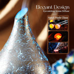 Porseme 280ml Essential Oil Diffuser, 3D Glass Aromatherapy Diffusor, - Image 5