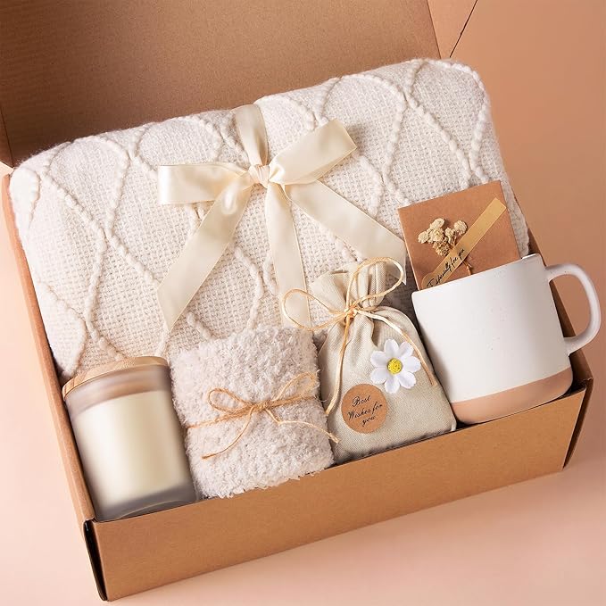 Aeenr Gift Baskets for Women, Get Well Soon Gifts, Self Care Gifts, Best Friend by Aeenr