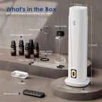 Waterless Scent Diffuser – 1200 Sq Ft Coverage, Essential Oil Diffuser - Image 7