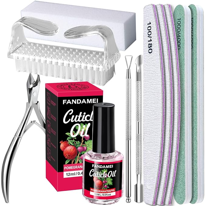 FANDAMEI Nail Files and Buffers, Nail Care Kit by FANDAMEI