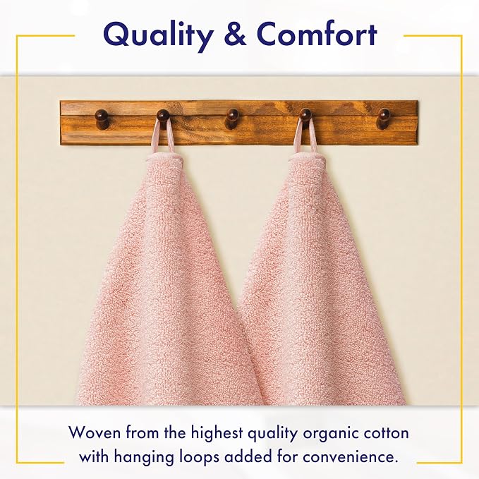 Alusa Home 100% Organic Zero-Twist Cotton Towels - Image 4