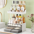StorBin Strong 3 Drawers Bathroom Counter Organizer, 5 Tier Makeup Organizer by Unknown