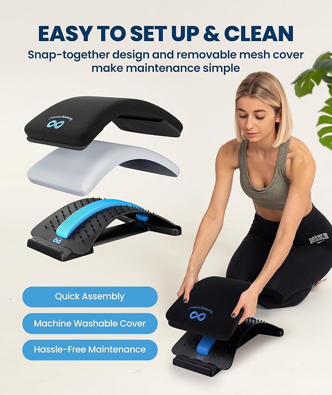 Everlasting Comfort Lumbar Support Board Back Stretcher - Image 7