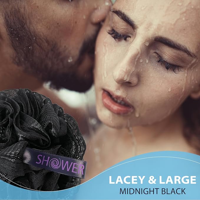 Loofah-Bath-Sponge Hot-Lacey-Mesh // 4-Steamy-Lace-Colors by Shower Bouquet / - Image 4