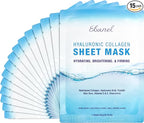 Ebanel 15 Pack Collagen Face Mask by Ebanel