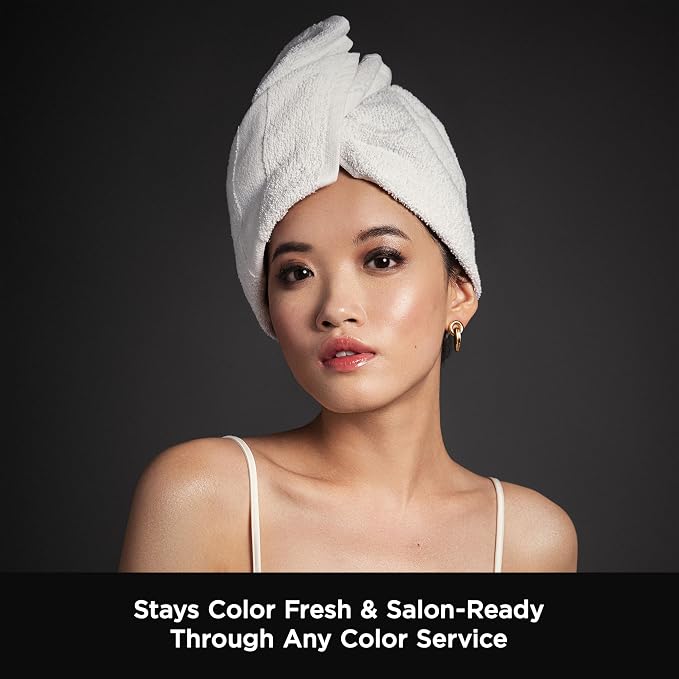 Fromm ColorSafe 100% Cotton Bleach Proof Salon Hair Towels - Image 4