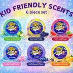 EvolutionUSA 6 Purple Epic Superhero Bath Bombs - Image 2