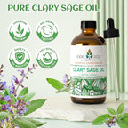 EVOKE OCCU Clary Sage Oil Essential Oil - Image 5