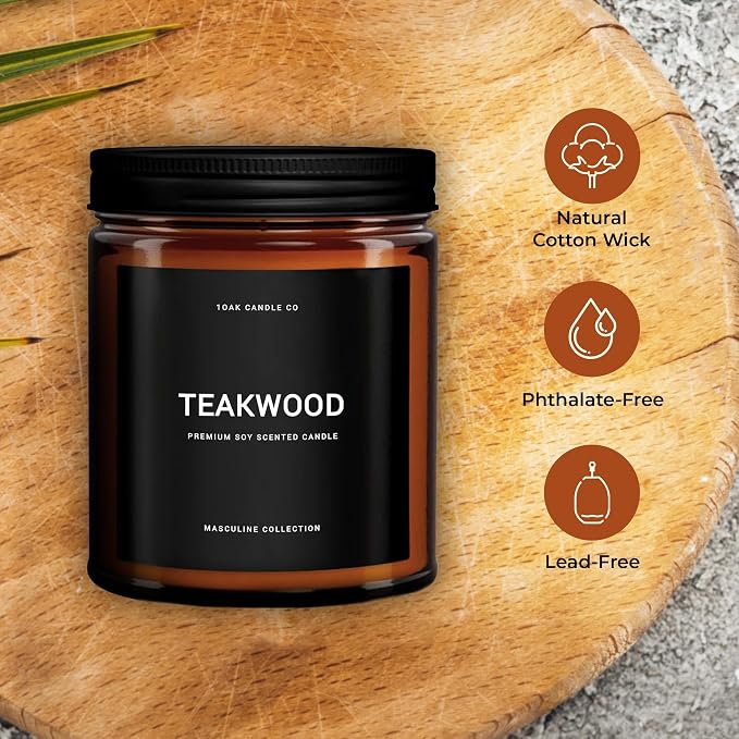 1OAK Scented Candles for Men - Image 2