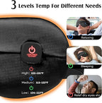 YFONG Cordless Heated Eye Mask for Dry Eyes, Warm Eye Compress for Stye - Image 3