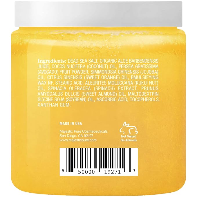 Majestic Pure Sweet Orange Body Scrub - Image 7