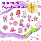 Bath Bombs for Kids with Surprise Toys Inside, Handmade Shell Bubble Bath Kit - Image 6