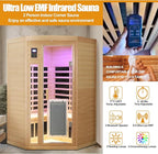 2 Person Infrared Sauna 0-5mG Ultra Low EMF Infrared Sauna Far Infrared Sauna - Image 2