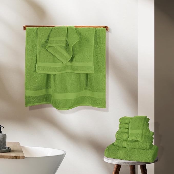 GLAMBURG Ultra Soft 24-Piece Towel Set - Image 4