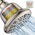MakeFit Filtered Shower Head Brushed Nickel by MakeFit