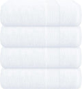 Belizzi Home 4 Pack Bath Towel Set 27x54, 100% Ring Spun Cotton, Ultra Soft by Unknown