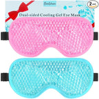 BeeVines Gel Eye Mask, 2 Pack Cooling Ice Masks by BeeVines