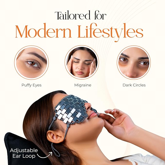 TeraRX® Terahertz Eye Mask – 100% Authentic Terahertz Stone Eye Mask - Image 5