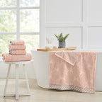 Modern Threads 6 Piece Cotton Bath Towel Set – Ultra Soft 550 GSM Towels – - Image 4