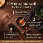 Naturevibe Botanicals Batana Oil 32 oz 100% Pure & Natural Oil - Image 4