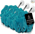 Large Bath Sponge Pack of 3 – Gentle Exfoliation Loofahs by PureBody