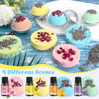 JUYRLE Bath Bomb Making Kit- 49Pcs DIY Bath Bomb Kit - Image 4