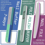 TsMADDTs Cuticle Pusher Nail File Kit, Nail Buffers and Files - Image 5