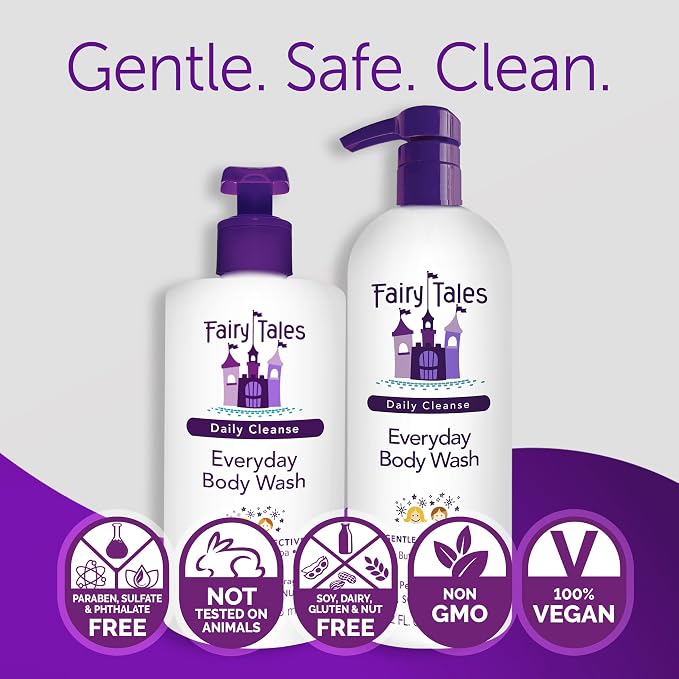 Fairy Tales Daily Cleanse Kids Body Wash | Kids Soap - Image 4