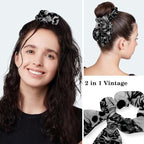 Scrub Cap with Hair Scrunchy, Ponytail Holder Surgical Cap - Image 5