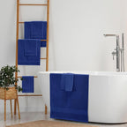 Belizzi Home 8 Piece Towel Set 100% Ring Spun Cotton, 2 Bath Towels 27x54 - Image 4