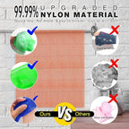 UJFQBH 3 Pieces African Bath Sponge African Net Long Net Bath Sponge - Image 2